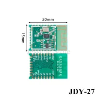 JDY 27 Bluetooth compatible 5.1 Transparent Transmission Module 2.4GHz Master Slave Integrated Module