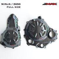 ครอบเครื่อง Ninja650 Z650 2017-2021 Size Full JMAX ตรงรุ่น ลายฟิล์มคาร์บอน 6D