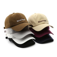 Fashion Cotton Baseball Cap for Men and Women Embroidery Hat Soft Top Caps Casual Retro Uni Adjustable Snapback Hats