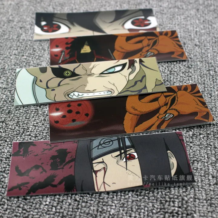 Naruto Uzumaki Naruto Sasuke Eyes Personality Anime Automobile Sticker
