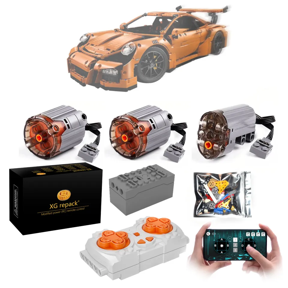 lego porsche 911 gt3 rs remote control