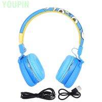 Youpin YLFASHION Kids Bluetooth Headphone Cartoon Foldable Adjustable Wireless Headset with 3.5mm Cable for PC