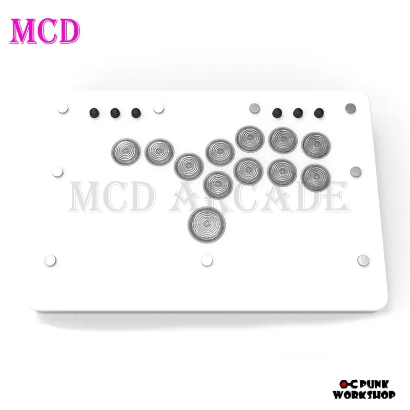 Punk Workshop Mini Hitbox SOCD Fighting Stick Controller