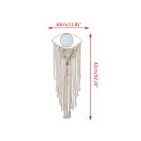 Woven Fringe Tassels Bohemian Wall Hanging Tapestry Handmade Garland Banner Window Curtain Panel Room Decor tapestry