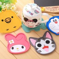 【CW】▧  1Pcs Cartoon Anime Silicone Cup Placemat Drink Coaster Glass Beverage Holder for