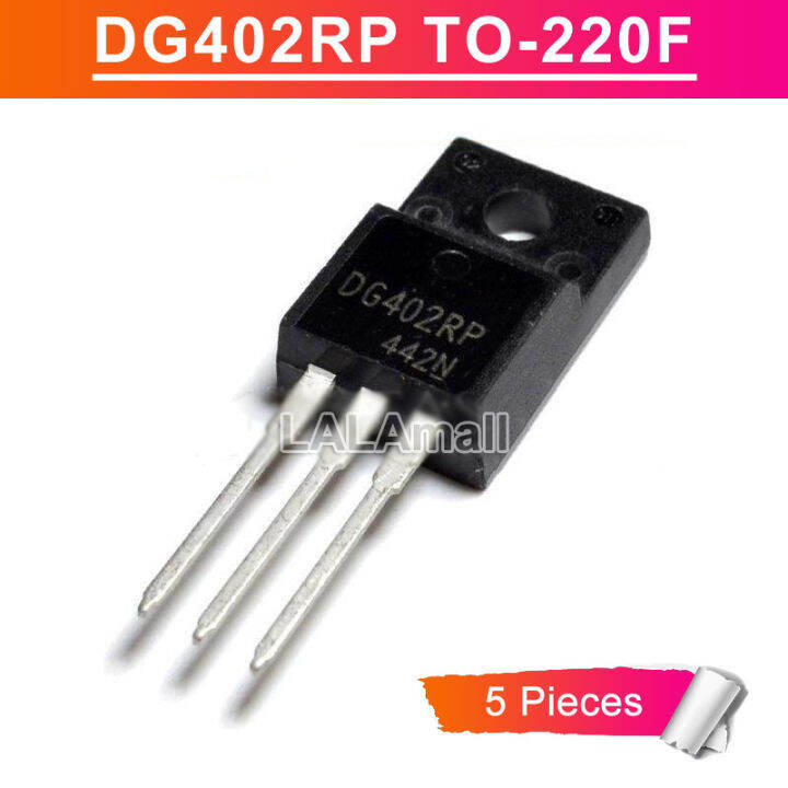 5pcs DG402RP TO-220F Transistor new original IC | Lazada PH