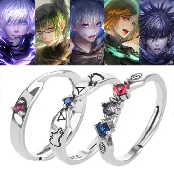 Ring for Teen Cute Anime Couple Opening Ring for Women Girls Jewelry Close  Friend Gift - Walmart.com