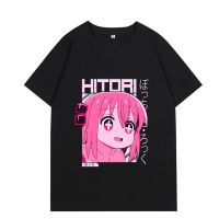 Kawaii Anime Bocchi The Rock T-Shirt Funny Manga Hitori Gotoh Graphic T-Shirts Summer Vintage Casual T Shirt Couples Streetwear S-4XL-5XL-6XL