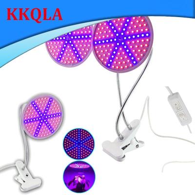 QKKQLA Flower 126 Led Plant Grow Light Bulb Lamp Desk Clip Holder Set For Vegetable Indoor Growing Greenhouse Hydroponic Growth