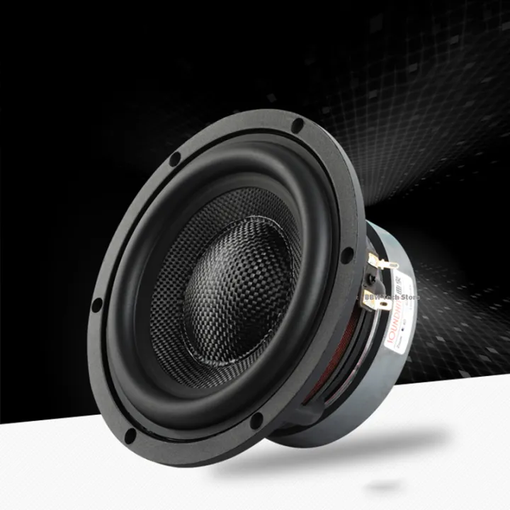 1PCS 6.5 Inch Subwoofer Speaker Driver 4 8 Ohm 80W HiFi Music Home
