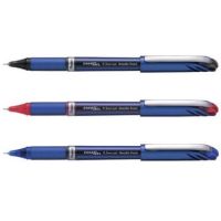 ปากกาโรลเลอร์เจล0.5/0.7 BLN25 BL27Gel สีดำสีน้ำเงินญี่ปุ่น Pentel สีแดง