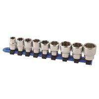 ชุดลูกบล๊อคสั้น 3/8-9 ชิ้น-น๊อตหัวเสีย KINCROME BOLT EXTRACTOR SOCKET SET 9 PIECE METRIC