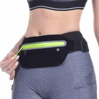 【Ready Stock】 ☌▧✚ C23 Ultra Slim Sport Waist Belt Bag Running Jogging Hiking Zip Fanny Pack Pouch Waist Packs Workout Accessories Waistband