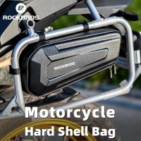 ROCKBROS 2.5L Waterproof Motorcycle Side Bag Large Capacity Hard Shell Moto Triangle Bag Cycling Rear Bag Motocross Accessories