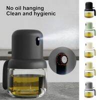 ◕✤ Convenient Oil Spray Bottle Transparent Oil Dispenser Food Grade Kitchen Storage Glass Olive Oil Sprayer Mister