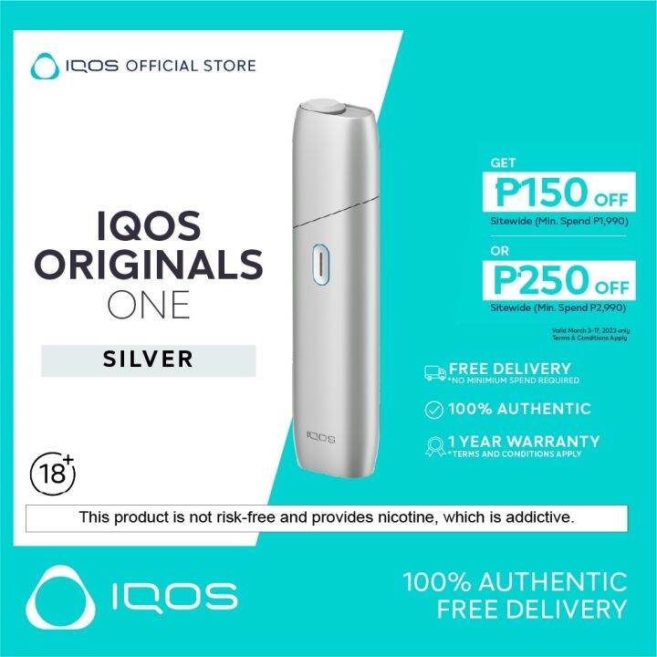 IQOS Originals ONE Kit Complete Set (ECigarette Alternative) Lazada PH