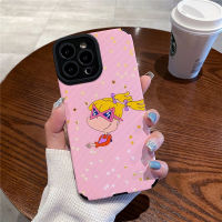 เคสโทรศัพท์สำหรับ iPhone 14/13/12/11 Pro Max 12 13 Mini X XR XS Max 6 6S 7 8 Plus เนื้อนิ่มกันกระแทกฝาหลังหนังเคสโทรศัพท์สุดสร้างสรรค์พร้อมเลนส์คลุมทั้งหมดฝาครอบกล้อง