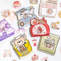 30 Pcs/set Cute Animals Memo Stickers Pack Decal Kawaii Planner Scrapbooking Stickers Stationery