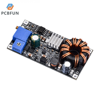 pcbfun DC2.7-20V แรงดันคงที่เพิ่มแรงดันไฟฟ้าต่ำกระแสคงที่ตัวประสานทางไฟฟ้าโมดูลพลังงานด้วยการป้องกันการลัดวงจรไฟฟ้า