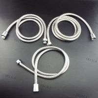 Flexible water Shower Hose Tube 1.2m/1.5/2m for home Bathroom Shower Water Hose Extension Plumbing Pipe Pulling Stainless Steel YB23TH