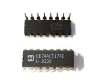 10 PC CD74ACT174E CD74ACT174 74ACT174 Sflip - flop IC ชิป IC DIP DIP16