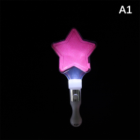 StarryBaby LED GLOW Stick หัวใจดาวรูปร่างส่องสว่างคอนเสิร์ตเชียร์หลอดปาร์ตี้แสงติด