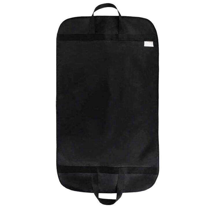 portable-dustproof-non-woven-garment-bag-suit-storage-bag-cover-for-clothes-suit-bag-trunk-black-holdall-dress-jacket-dust-cover