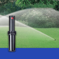 Lawn Sprinkler High Pressure 360 Degrees Rotating Watering Pop-up Spray Head Sprinkler Watering 5.0-15.2 Meter R Garden Sprayer