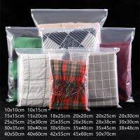 【CC】 10pcs 12wires Transparent T-shirt Scarf Storage With Air Hole Resealable