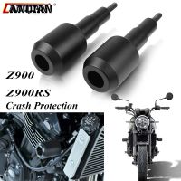 ❏♟№ Motorcycle Crash Protection For Kawasaki Z900 2017 2018 2019 2020 2021 Frame Crash Pad Engine Case Sliders Protector Accessories