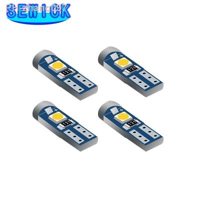 Discount 100pcs 12V canbus T5 58 74 286 W1.2W 3030 LED 3SMD wedge LED Light Car Dashboard Instrument Panel Lamp Bulb