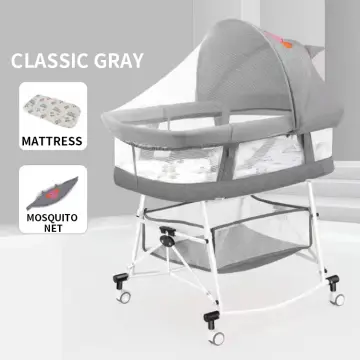 Baby Cot Bed baby side bed Folding baby bed portable crib katil