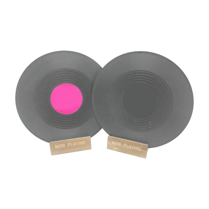 cd-record-stand-tabletop-holders-deskop-rack-wood-vinyl-lp-music-albums-display-album