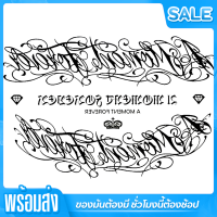 แฟชั่นใหม่ ถูกมาก!!!!!! Temporary tattoo sticker สติีกเกอร์แทททู วินเทจ รอยสักชั่วคราว รอยักปลอม รอยสักเท่ๆ รอยสักแขน ขนาด 15 x 21 เซนติเมตร