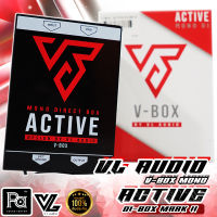 V-BOX ACTIVE MONO DI-BOX MARK II ดีไอบอกซ์ ไดเร็กบอกซ์ DI BOX  DIBOX   di-box di box dibox อุปกรณ์งานดนตรี นักดนตรี งานระบบเสียง แปลงสัญญาณบาลานซ์ PA SOUND CENTER