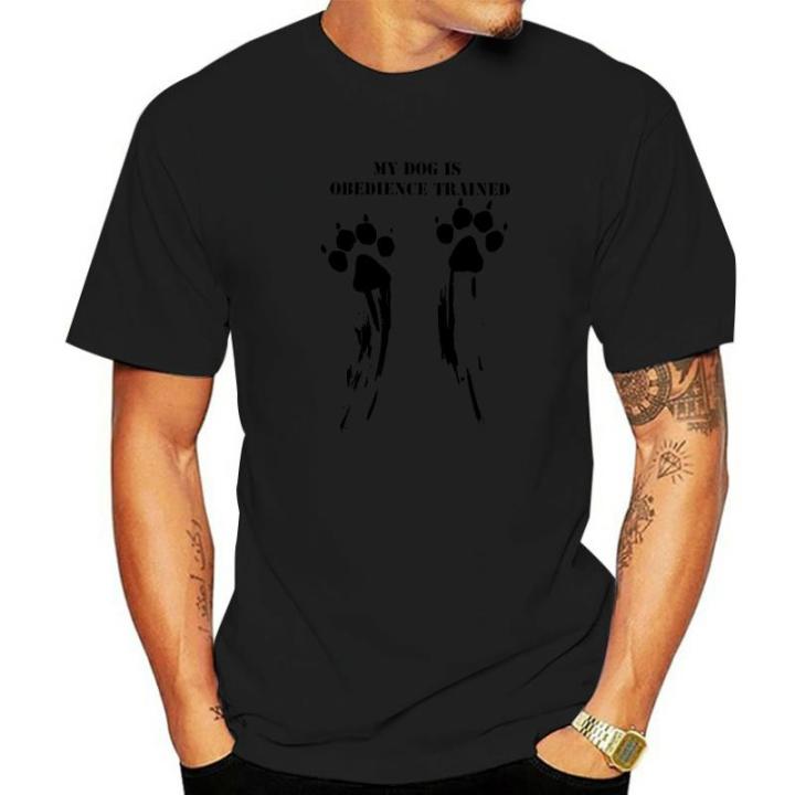 vintage-dog-is-obedience-trained-tops-t-shirt-men-happy-new-year-t-shirt-malinois-belgian-camisas-tshirts-tops