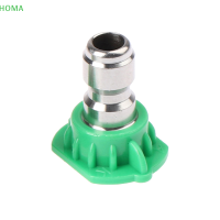 ?【Lowest price】HOMA สแตนเลสสตีล Quick Connect ปลายสเปรย์แรงดันสูง0 15 25 40องศาหัวฉีด