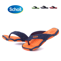 Scholl รองเท้าแตะสำหรับผู้ชายรองเท้าแตะสำหรับนวดกลางแจ้งในช่วงฤดูร้อนรองเท้าแตะชายหาดยอดนิยมและรองเท้าแตะหนีบฟุตรองเท้าแตะกันลื่นส่วนบุคคลสวมรองเท้าแตะขนาดใหญ่