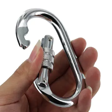 M4 M5 M6 M7 M8 Stainless Steel Carabiner Carbine Snap Hook with