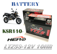 แบตเตอรี่ สำหรับ KAWASAKI KSR110 KSR แบตเตอรี่มอไซค์เดิม คาวาซากิ เคเอสอาร์110 แบตมอไซค์ 5แอมป์ 12โวลท์ แบตksr KSR-PRO