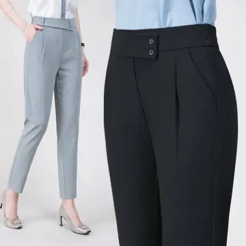 2023 Fashion High Waist Grey And Black Formal Pants For Ladies For Business  And Office Wear Spring And Autumn Trousers For Ladies From Hongpingguog,  $21.19 | DHgate.Com