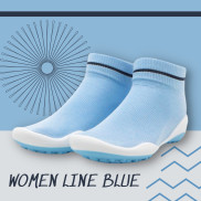 GIÀY TẤT NGƯỜI LỚN - Women shoe line blue