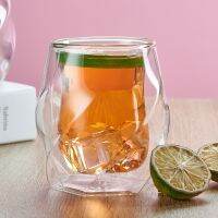 200ml Transparent Dubbele Spiraal Koffie Cup Hittebestendig Huishoudelijke Melk Sapkop Creatieve Whisky Glas Water Cup