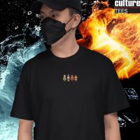 เสื้อยืดผ้าฝ้ายเสื้อยืดผ้าฝ้าย เสื้อยืดคริสต์มาสCULTURE TEES Christmas Toy Soldier Premium 170gsm Cotton Oversized Round Neck Short Sle