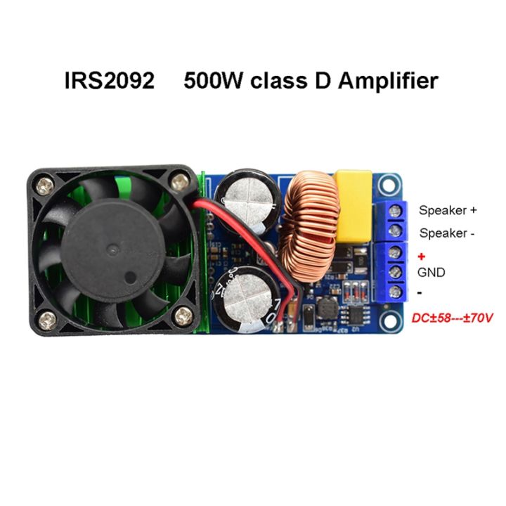 irs2092-high-power-500w-mono-channel-hifi-digital-power-amplifier-board-class-d-stage-power-amplifier-board