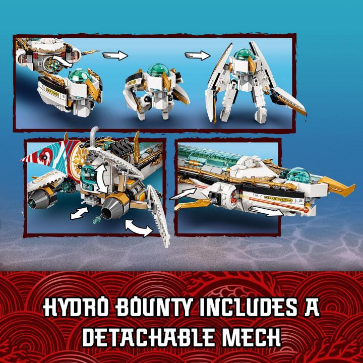 ของแท้พร้อมส่ง-lego-ninjago-71756-hydro-bounty-1-159-pieces