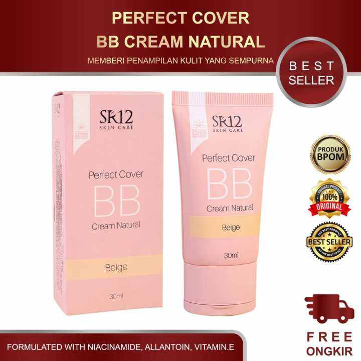 PERFECT COVER BB CREAM NATURAL BEIGE SR12 MAKE UP WAJAH Lazada Indonesia