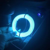 gthrrftdb Styling car 3 meters interior EL cold light neon car decoration for Honda /Toyota/ Lexus /Suzuki /Mazda /Nissan