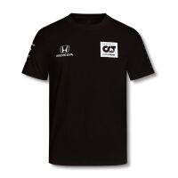 เสื้อยืดแขนสั้น แบบแห้งเร็ว ลาย F1 Little Red Bull Racing Alphatauri สําหรับผู้ชาย