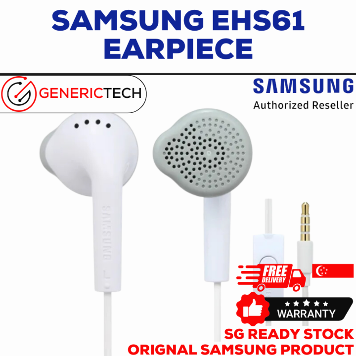 (SG CHEAPEST) ORIGINAL Samsung EHS61 Earpiece 3 5mm Headphone